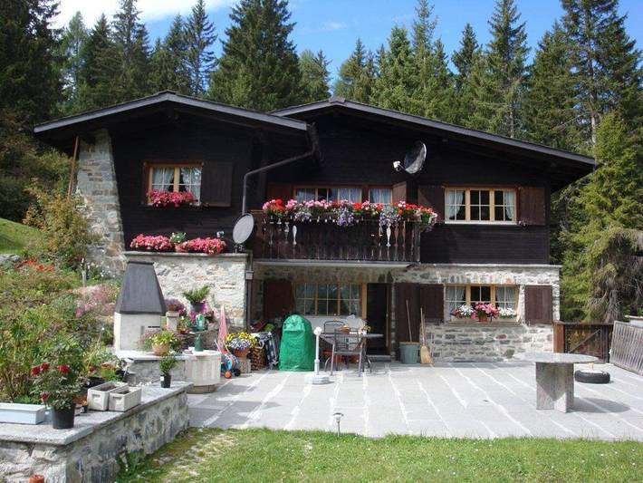 Hütte für 4 Personen, mit Balkon, kinderfreundlich in der Lenzerheide