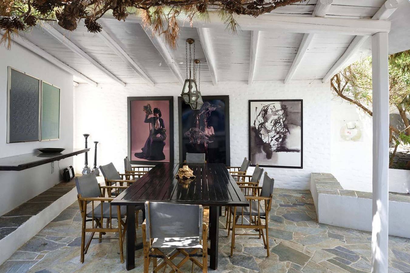 Endearing Sifnos Villa | Villa Grindelwald | 7 Bedrooms | Breathtaking Sea Views | Private Pool with Aqua Gym Equipment | Bbq Facilities | Shaded Outdoor Dining Area | Private Garden | Exambela in Cícladas