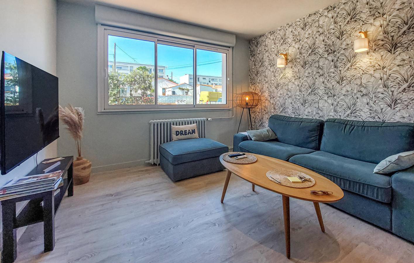 Encantador apartamento de 2 dormitorios con jardín, aparcamiento y wifi cerca de la playa de Foncillon in Royan, Côte de Beauté