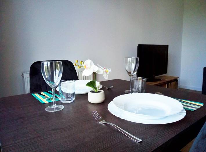 Loft dla 4 osób, z Balkon i Widok w Poznań