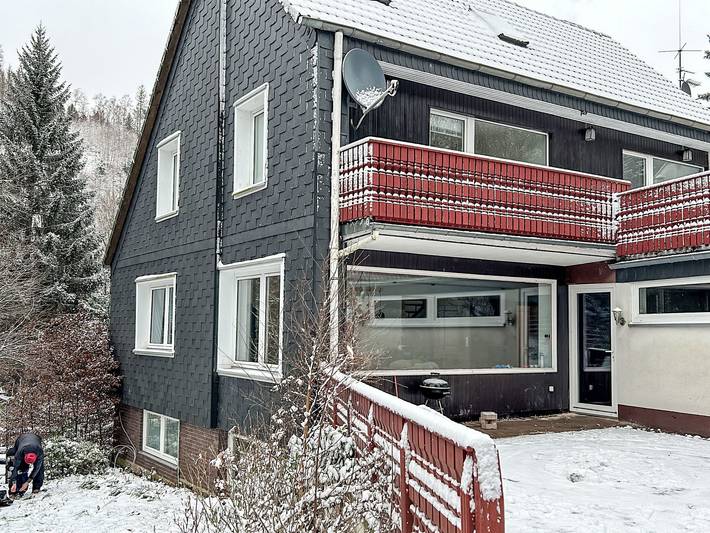 Ferienhaus für 12 Personen, mit Balkon und Terrasse sowie Garten in Altenau