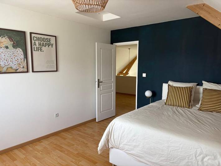 Appartement de vacances pour 2 personnes, avec Terrasse ainsi que Jardin et Vue