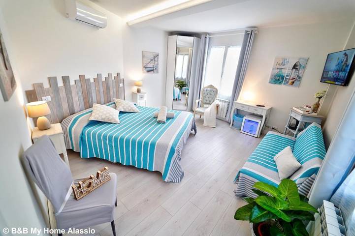 Chambre d’hôte pour 3 personnes, avec jardin et vue, animaux acceptés à Alassio - 2
