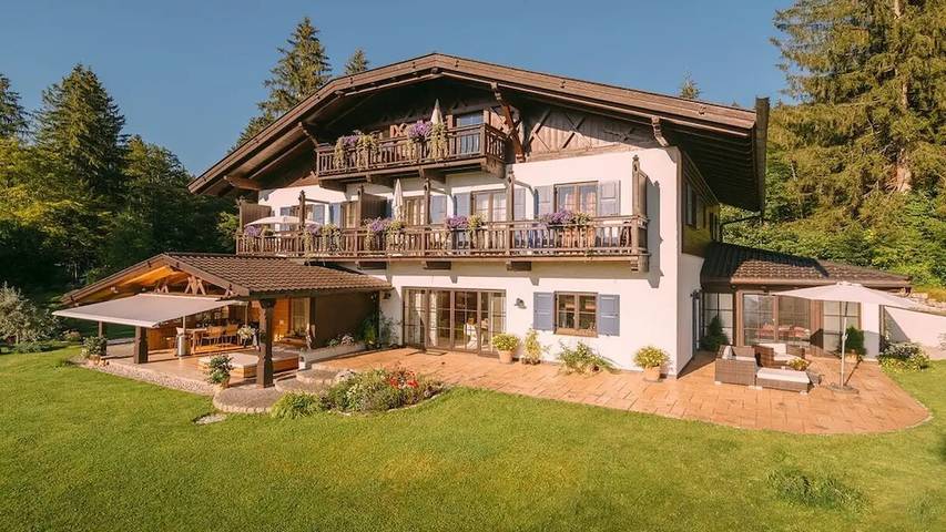 Ferienhaus für 3 Personen, mit Balkon und Garten