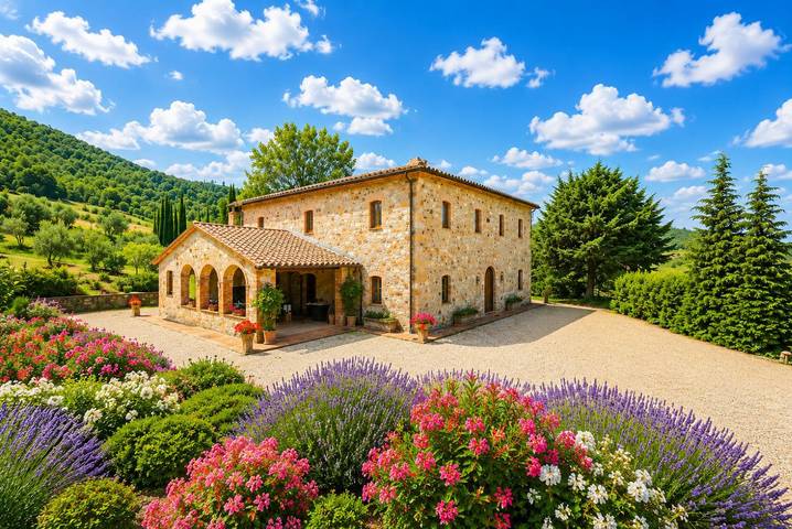 Villa con piscina per 12 persone, con Balcone e Terrazza nonché Giardino nel Lazio
