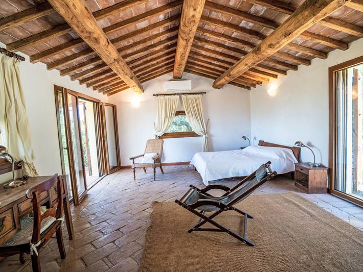 Ferienhaus mit Meerblick für 3 Personen, mit Terrasse und Garten sowie Ausblick, mit Haustier in der Toskana - 4