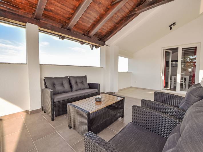 Ferienwohnung für 4 Personen, mit Garten und Terrasse in Zadar - 4