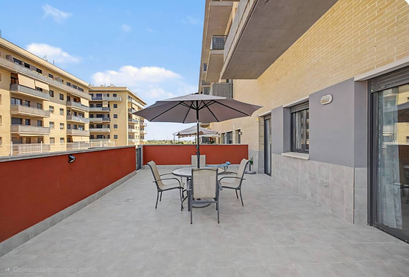 Appartement de vacances 'Pedragosa' près de la plage avec vue montagne, piscine partagée et Wi-Fi in Sant Carles de la Ràpita, Delta de l'Ebre