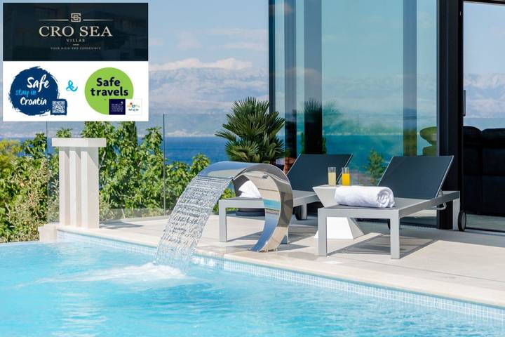 Ferienhaus für 8 Personen, mit Pool und Garten in Split-Dalmatien