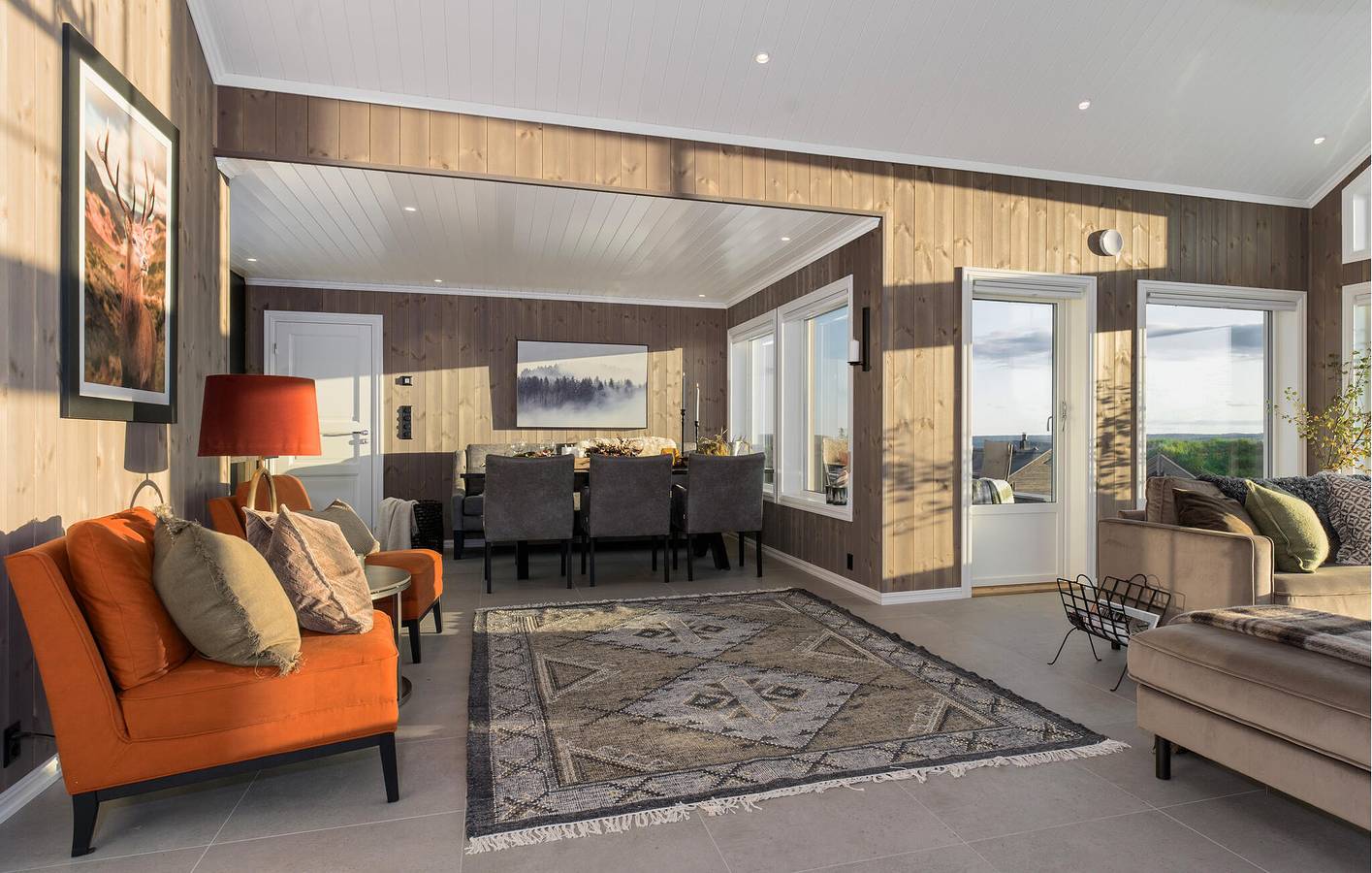Ferienhaus für 8 Personen mit Terrasse in Hafjell, Øyer