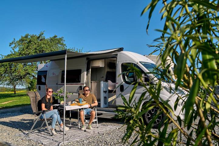 Ferienhaus für 5 Personen, mit Garten