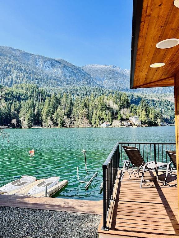 Log Cabin for 6 Guests in Lake Crescent (USA), Clallam County