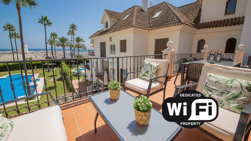 Appartement de vacances pour 4 personnes, avec terrasse et piscine - 1