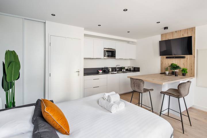 Appartement entier, Le Kipling - Studio de Standing à 5 min du centre in Rennes, Région de Rennes