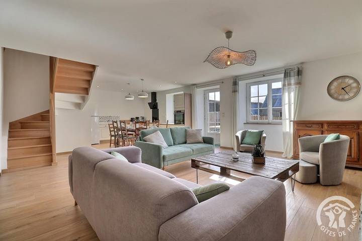 Gîte pour 8 personnes, avec jardin et vue à Saint-Méloir-des-Ondes - 2
