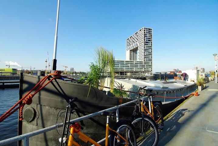 Vakantiewoning voor 2 personen, with Balkon and Terras as well as Uitzicht op het meer and Uitzicht in Westerpark