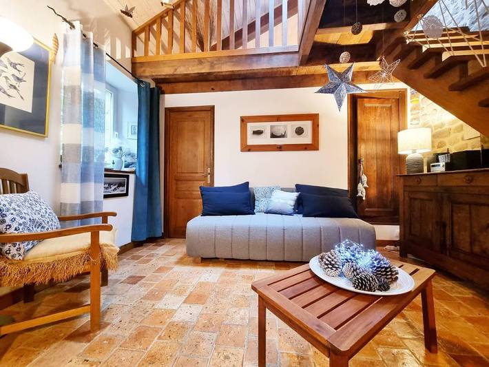 Gîte pour 4 personnes, avec terrasse et jardin, animaux acceptés