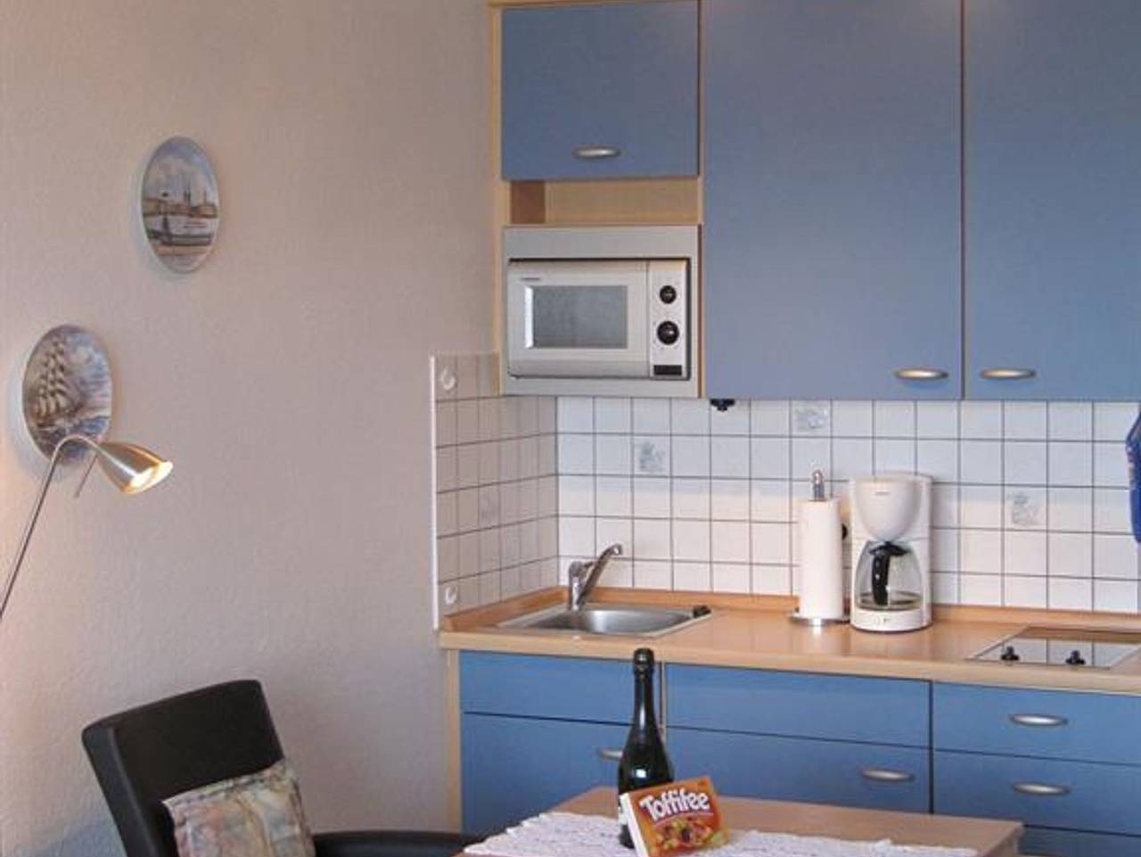 Ganze Ferienwohnung, Ferienwohnung Schlosser - Appartement 611, Dusche, Wc, Wohn-/Schlafraum in Kieler Förde, Kiel