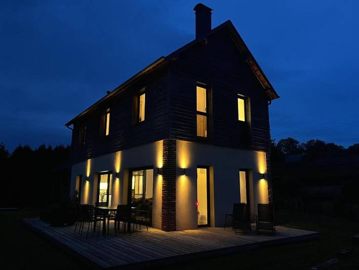 Location de vacances pour 6 personnes, avec Terrasse ainsi que Jardin et Vue à Fourneville