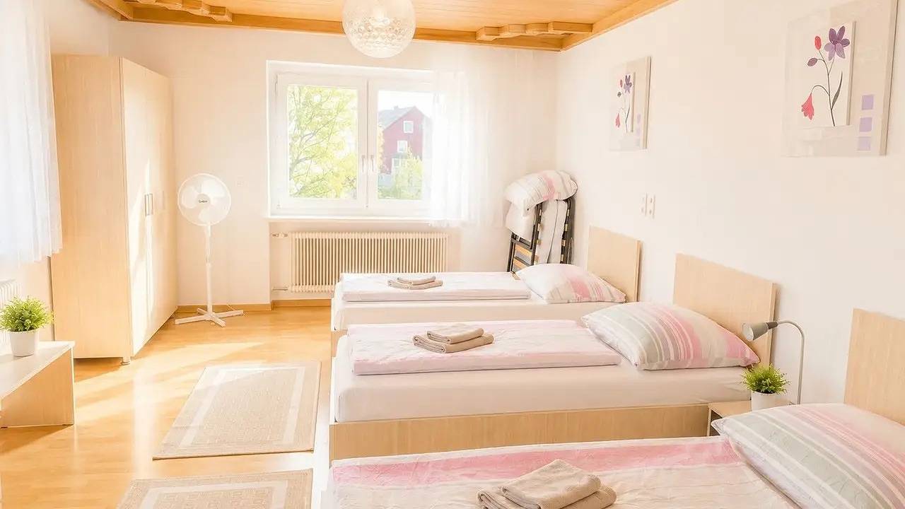 Mehrbettzimmer für 3 Personen (28 m²) in Braunau am Inn