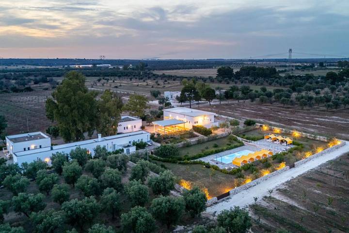 Agriturismo per 2 persone, con giardino e piscina, con animali domestici a Nardò (comune)