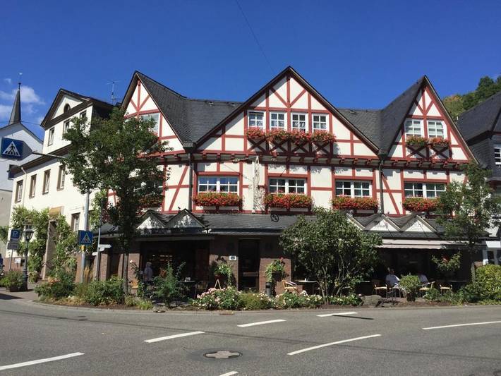 Hotel für 2 Personen, mit Terrasse und Garten sowie Sauna und Ausblick in Braubach