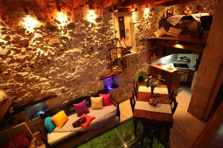 Maison d’hôte pour 6 personnes, avec vue et balcon, adapté aux familles à Réthymnon