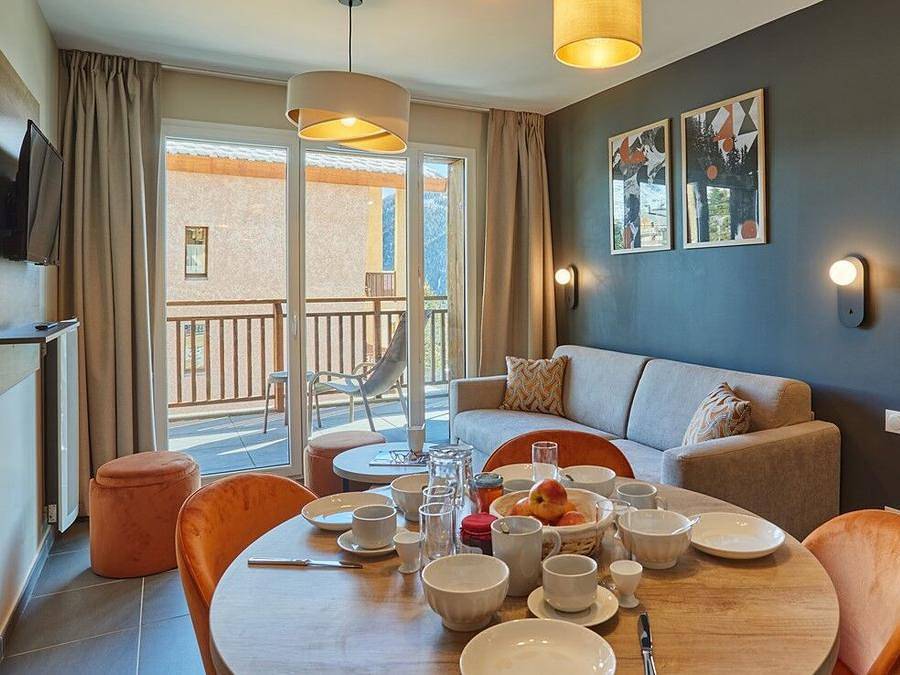 Résidence Prestige Odalys Le Mont d'Auron - Piso 4 personas - 2 piezas in Auron, Saint-Étienne-de-Tinée