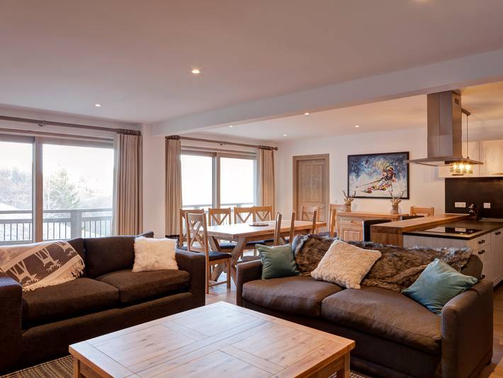 Gîte pour 12 personnes, avec balcon à La Perrière - 2