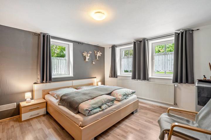 Appartement de vacances pour 5 personnes, avec Jardin
