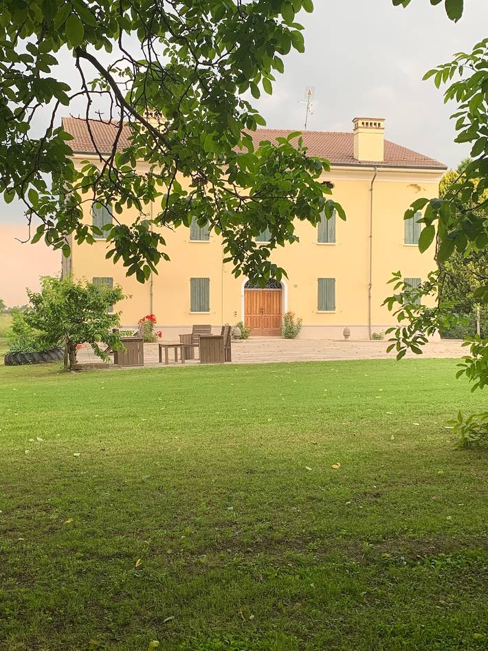 Ferienhaus 'Corte Croce' mit privatem Garten, Wlan und Klimaanlage in Gonzaga, Mantua Provinz