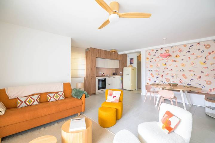 Location de vacances pour 6 personnes, avec jardin, adapté aux familles dans Office De Tourisme De Moliets Et Maa