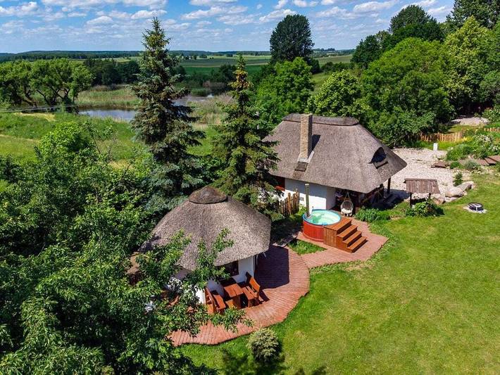 Ferienwohnung in Stawki mit Sauna in Mauersee
