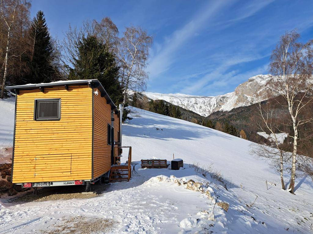 Ganze Ferienwohnung, Tiny House "Villa to go" - Ferienhäuschen mit Klimaanlage in Reichenau an der Rax, Wiener Alpen