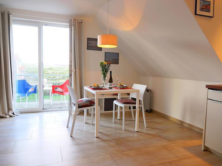 Studio für 2 Personen, mit Balkon - 1