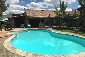 Gîte pour 2 personnes, avec sauna ainsi que terrasse et jardin à Barsac