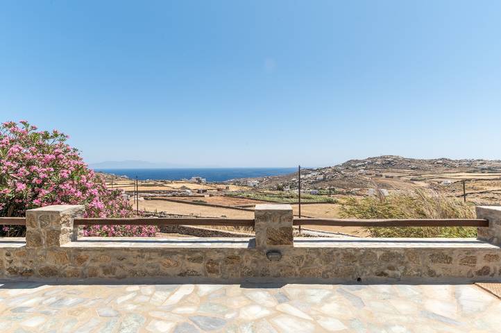 Agriturismo per 4 persone, con idromassaggio e giardino nonché balcone a Mykonos