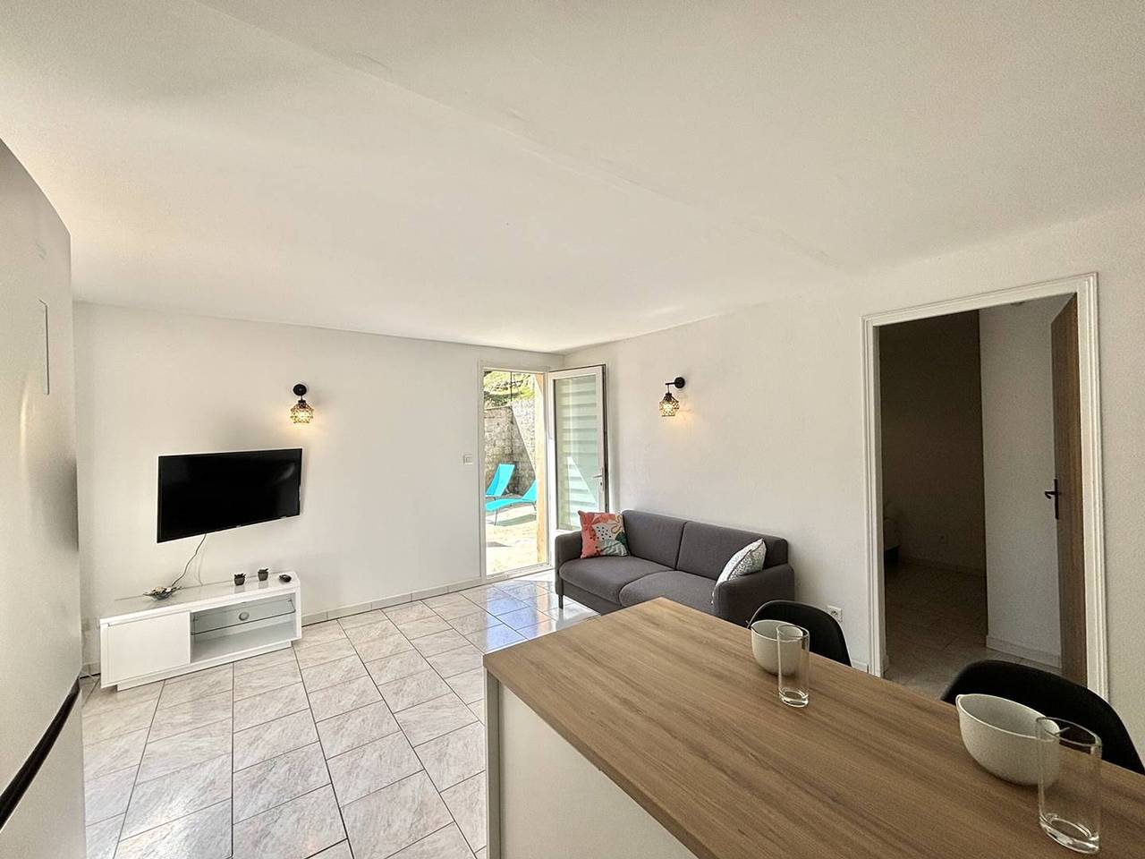 Gemütliches Apartment mit privatem Pool und Garten, Nähe Strand - Ideal für 4 Personen in Cauro, Ajaccio und Umgebung
