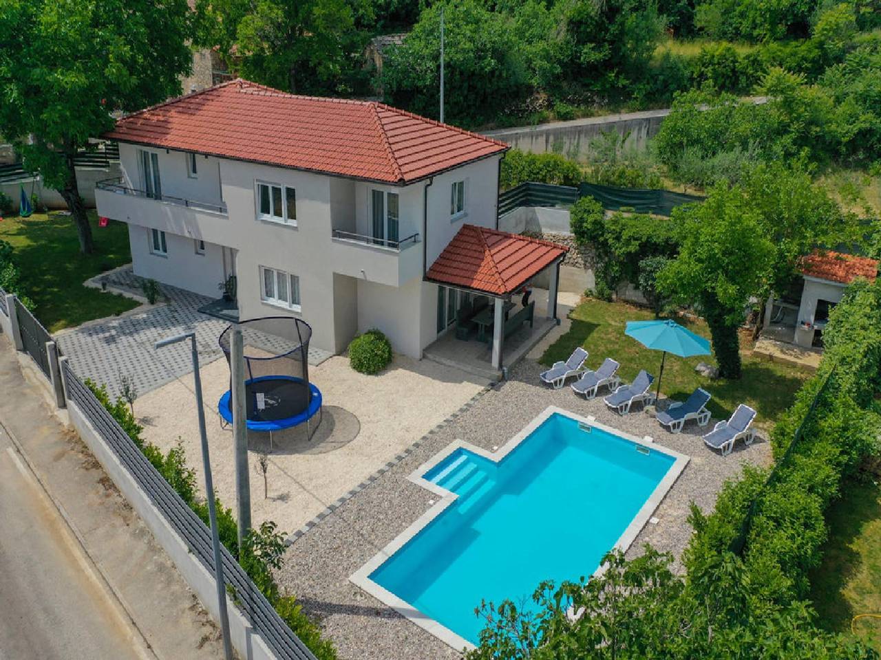 Paradiesvilla auf dem Land in Imotski, Makarska Riviera