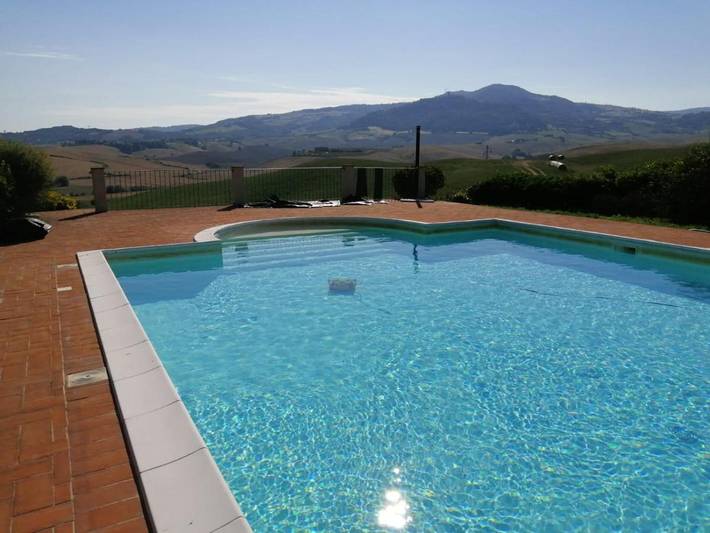 Appartement de vacances pour 4 personnes, avec jardin ainsi que vue et piscine - 1