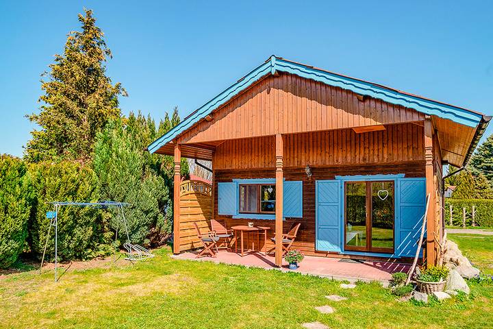 Ferienhaus für 3 Personen, mit Terrasse und Garten auf Rügen