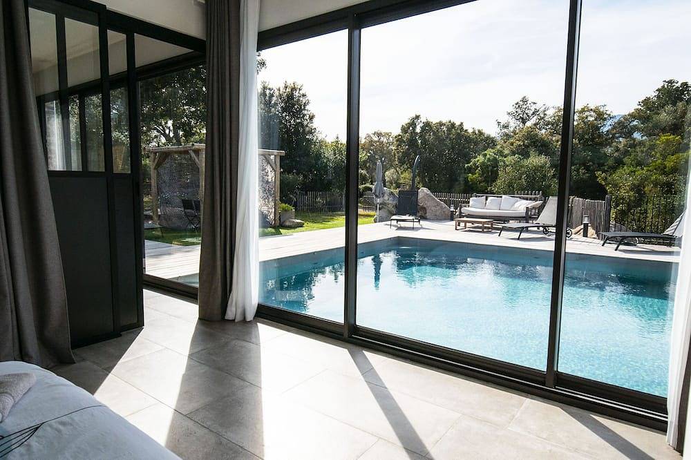 Sotta villa-Porto Vecchio auf dem Land beheizten Pool und Jacuzzi in Sotta, Sartène und Umgebung