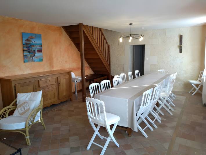 Maison de vacances pour 15 personnes, avec jardin en Indre-et-Loire - 3
