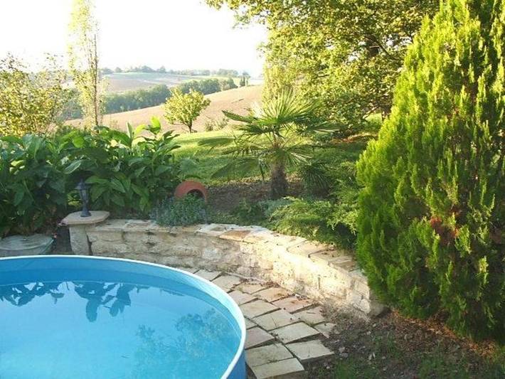 Gîte pour 4 personnes, avec piscine ainsi que jardin et terrasse à Montpezat-de-Quercy - 4