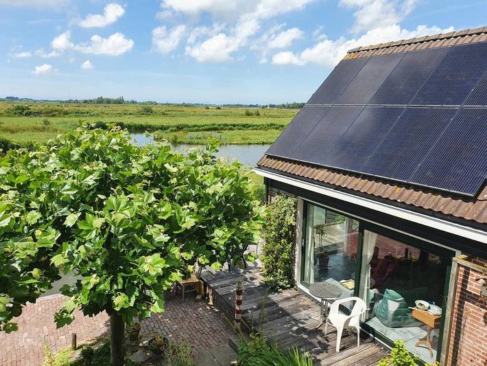 Location de vacances pour 2 personnes, avec vue et jardin ainsi que sauna et vue sur le lac dans Wormer - 2