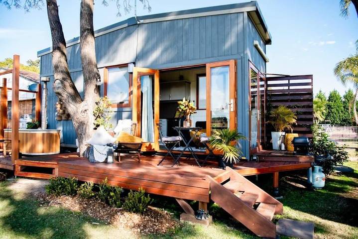Maison de vacances pour 4 personnes, avec terrasse ainsi que jacuzzi et jardin - 1
