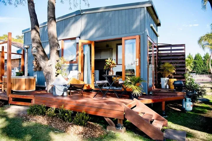 Maison de vacances pour 4 personnes, avec jardin ainsi que jacuzzi et terrasse - 1