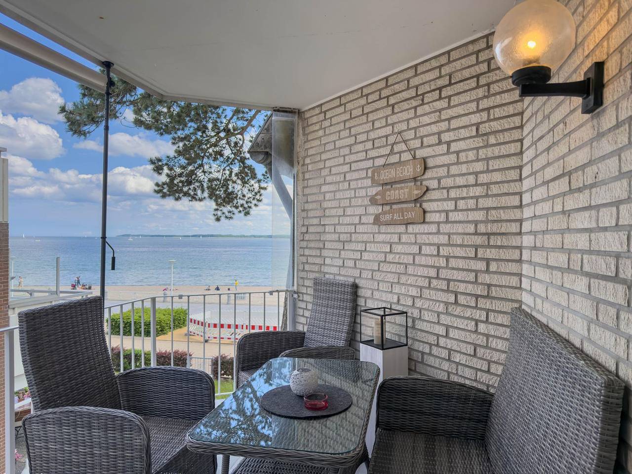 Geheel appartement, Vakantieappartement voor 4 personen met balkon in Ostseebad Travemünde, Lübeck