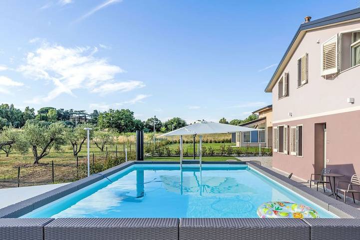 Ferienhaus für 7 Personen, mit Pool und Garten, mit Haustier - 1