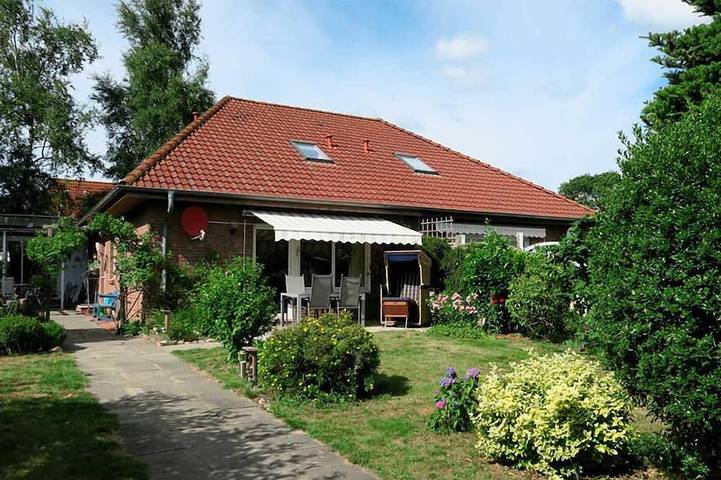 Ferienhaus für 6 Personen, mit Terrasse und Garten, mit Haustier in Garding